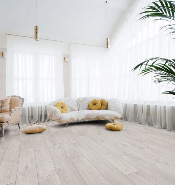 Kronotex Exquisit 3223 Atlas Oak White Laminatgulv