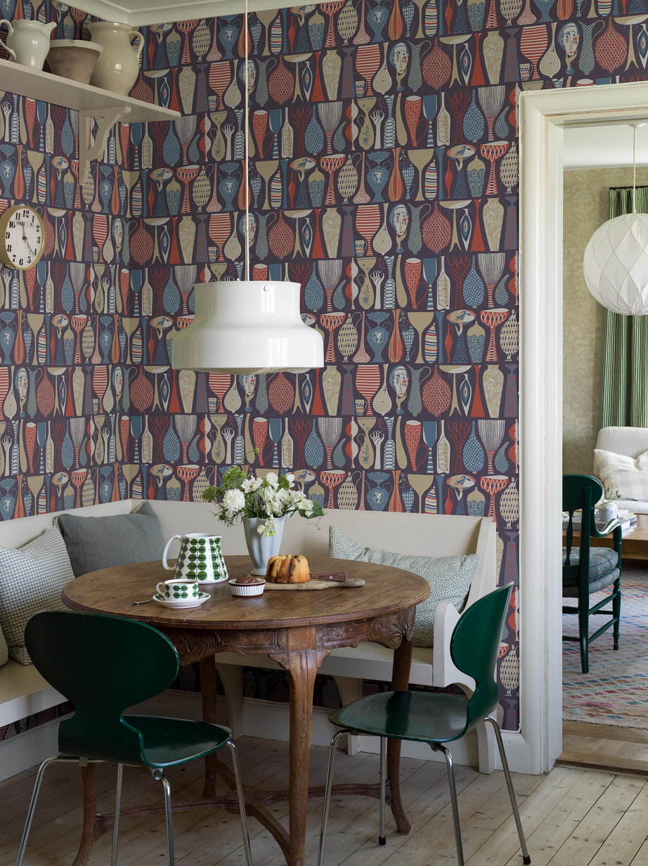 Boråstapeter Pottery 1760