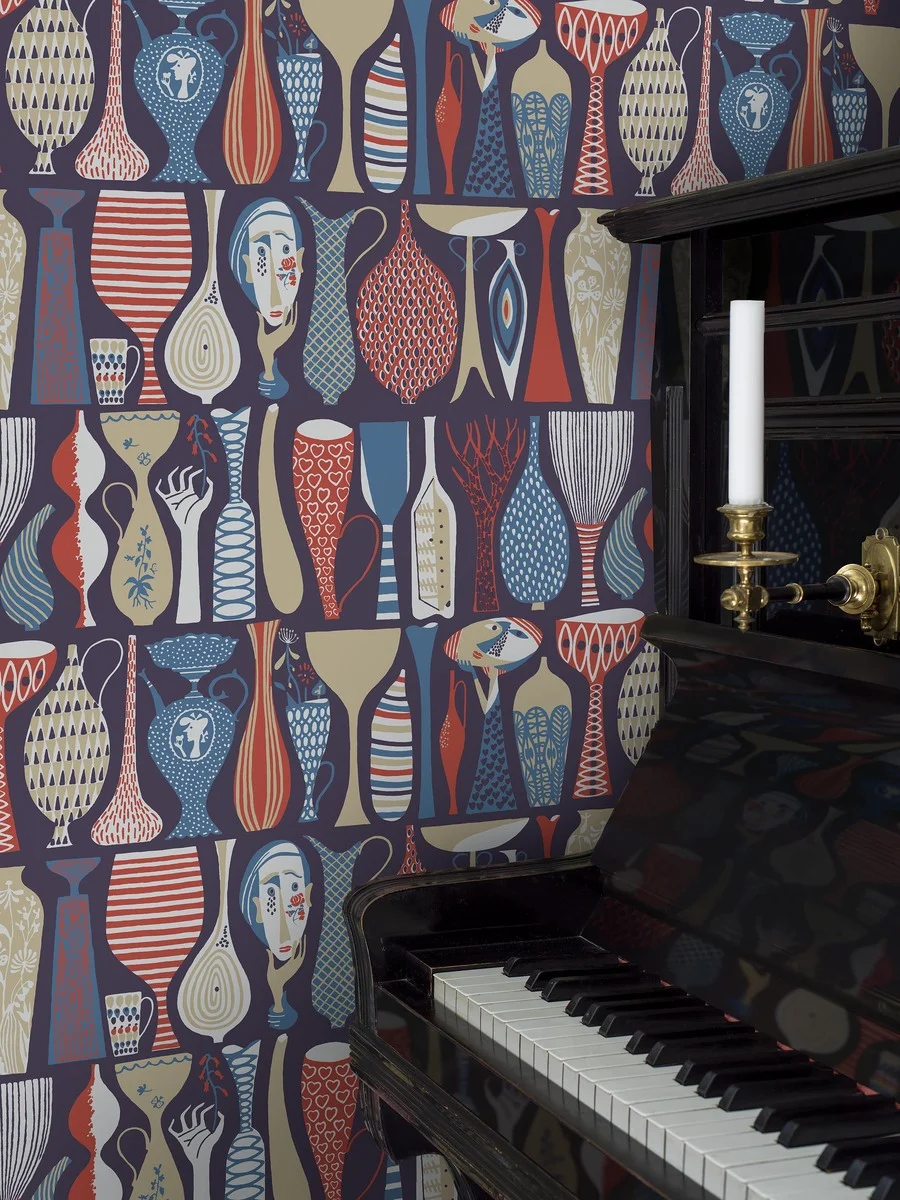 Boråstapeter Pottery 1760