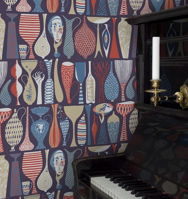 Boråstapeter Pottery 1760