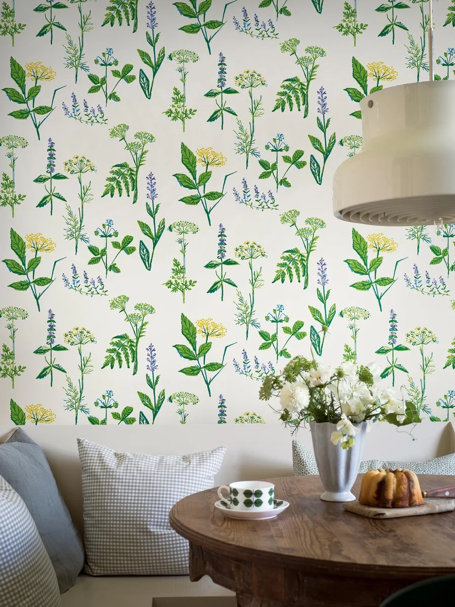 Boråstapeter Köksväxter 1789