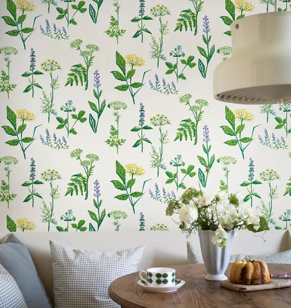 Boråstapeter Köksväxter 1789