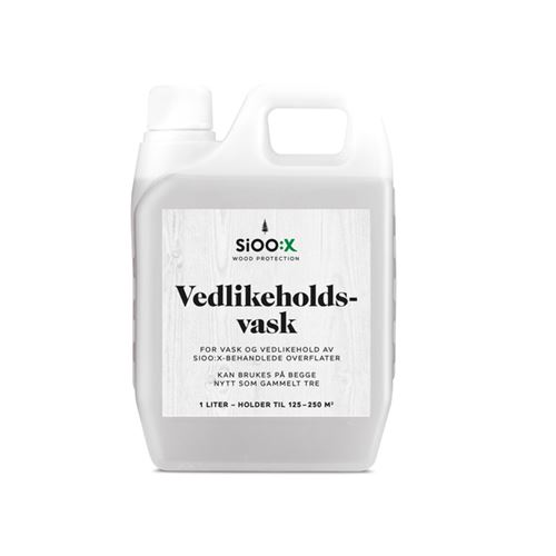 SiOO:X Wood Protection SiOO:X Vedlikeholdsvask