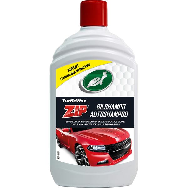 Turtle Wax Bilshampo Zip Flytende - 500 ml