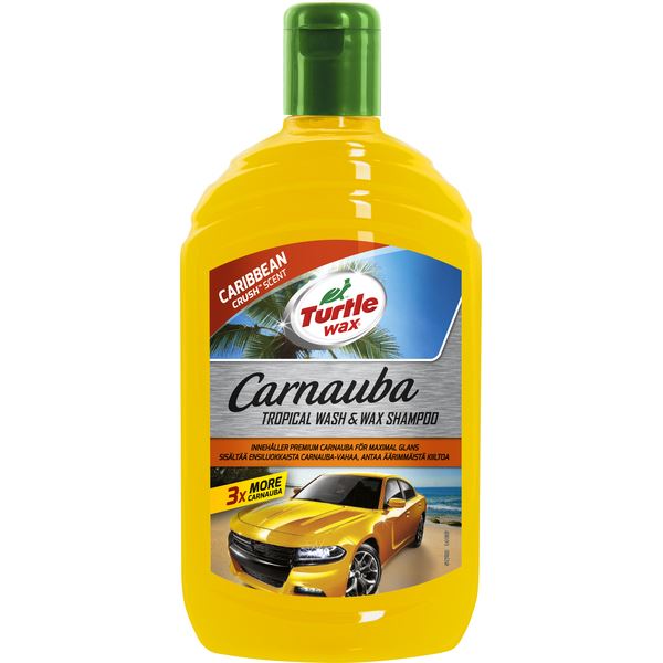 Turtle Wax Bilshampo Wash & Wax - Tropical 500 ml