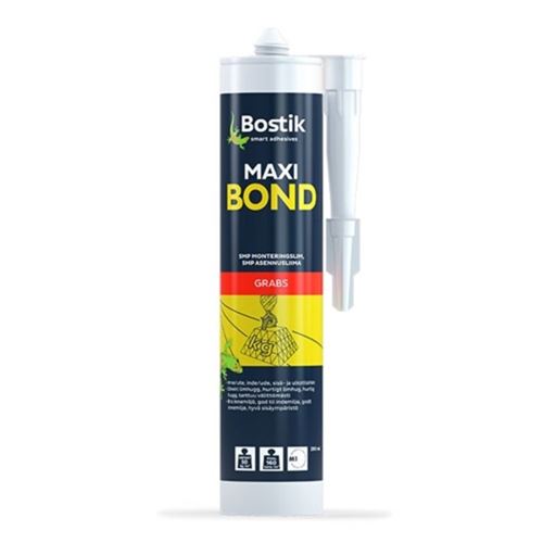 Bostik Monteringslim Maxi Bond Hvit 300 ml