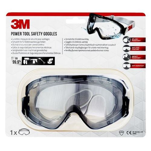 3M Vernebriller 2890SC Tettsittende