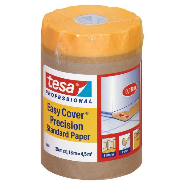 Tesa Easycover Dekkpapir - 180 mm x 25 m