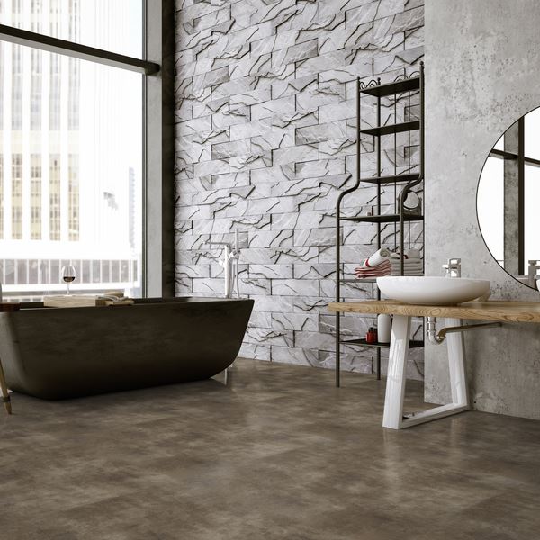 Våtrom Gerbad Evolution Konkret Brass - 3m