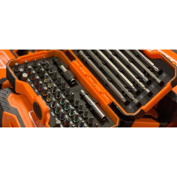 Bahco Bitssett 54 deler 1/4"