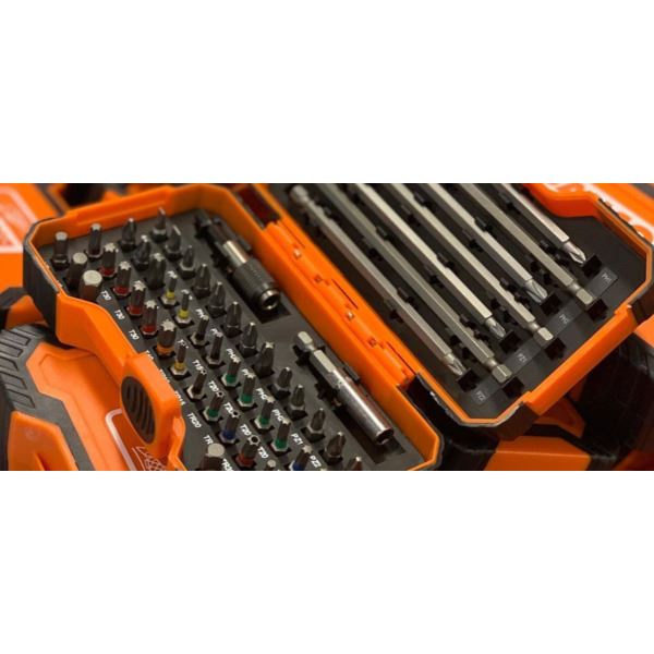 Bahco Bitssett 54 deler 1/4"