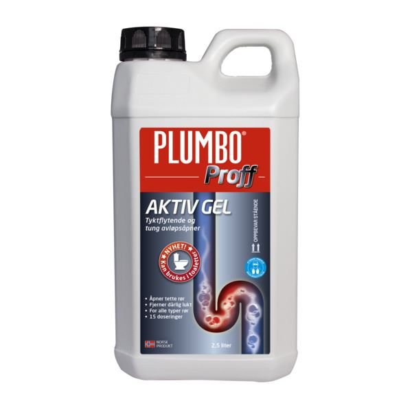Plumbo Avløpsåpner Proff - 2,5 l