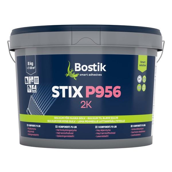 Bostik Gulvlim Stix P956 2K - 8 kg