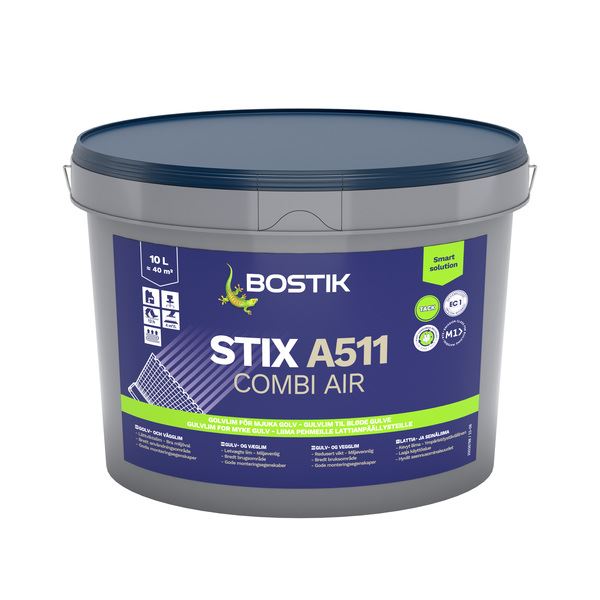 Bostik Stix Gulvlim og Vegglim A511 Combi Air - 10l