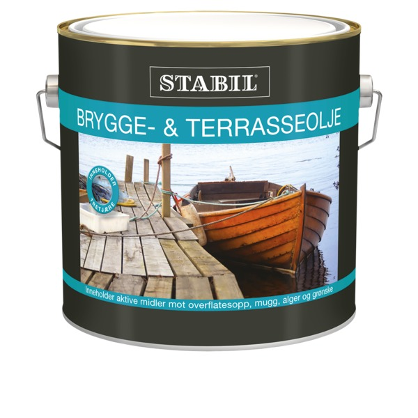 Stabil Bygge- og Terrasseolje - 2,7 l