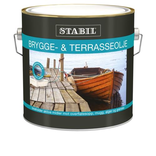 Stabil Bygge- og Terrasseolje - 2,7 l