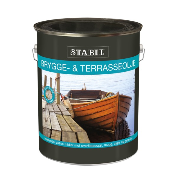 Stabil Bygge- og Terrasseolje - 9 l