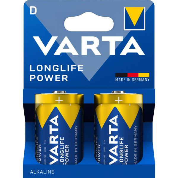Varta Batteri Longlife Power D 2pk