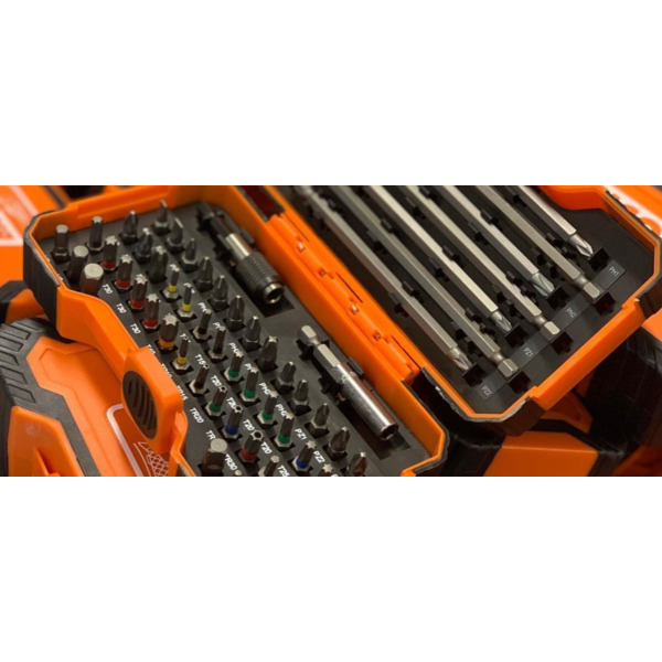 Bahco Bitssett 54 deler 1/4"