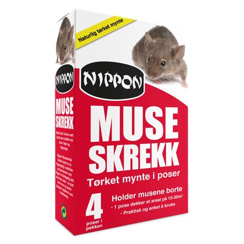 Nippon Museskrekk 4 x 7 g