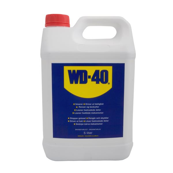 WD-40 Multispray M/Pumpeflaske - 5 l
