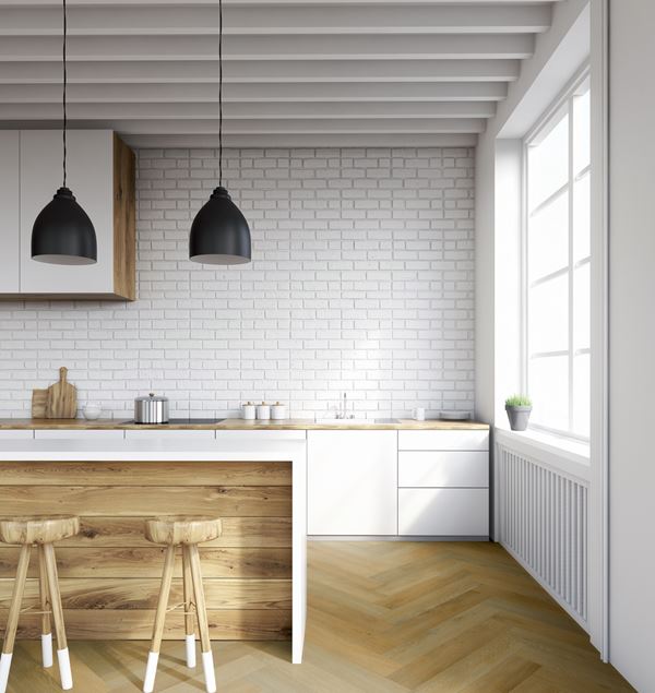 Aspecta Isocore Herringbone Oak Albano Klikkvinyl