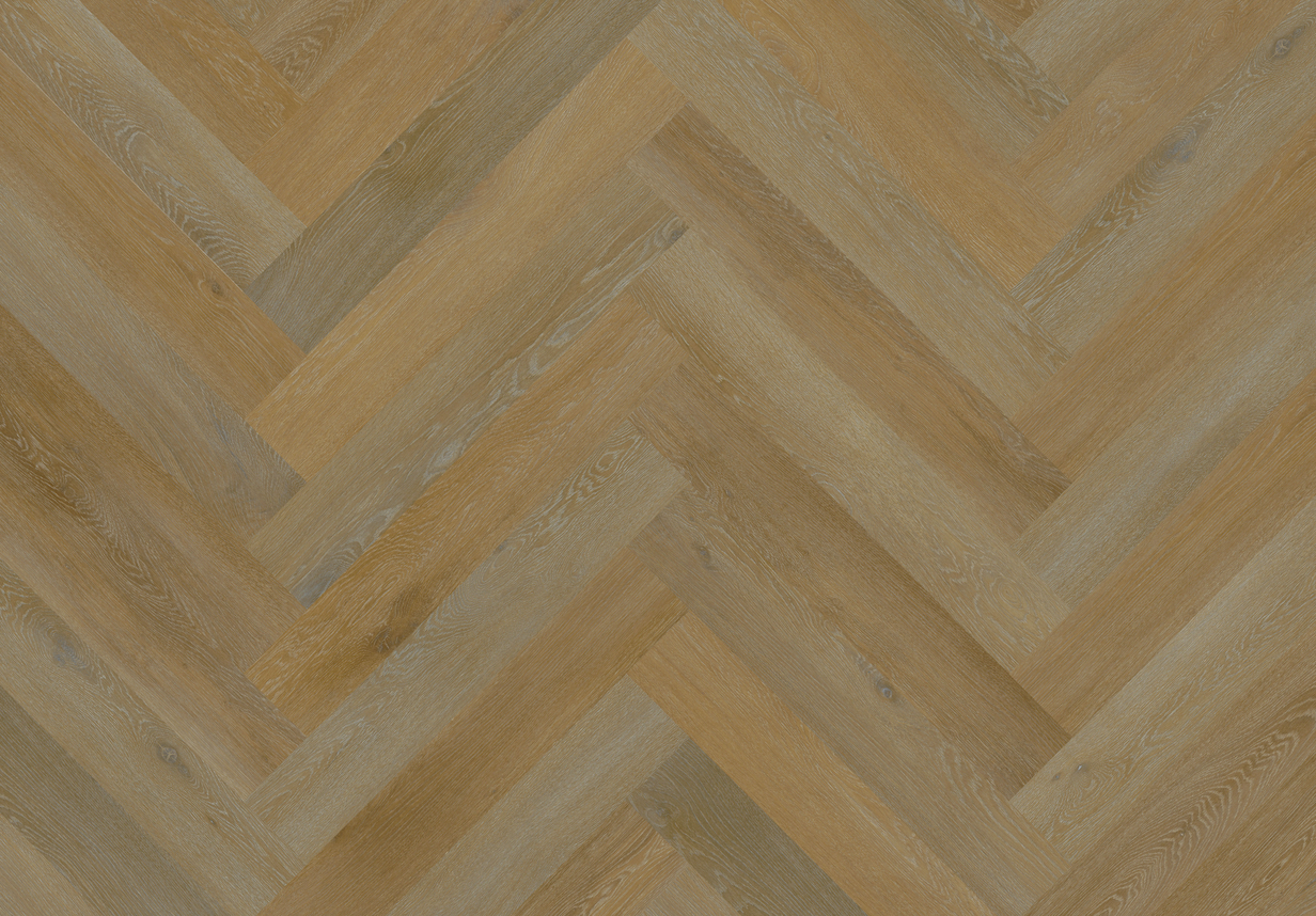 Aspecta Isocore Herringbone Oak Albano Klikkvinyl
