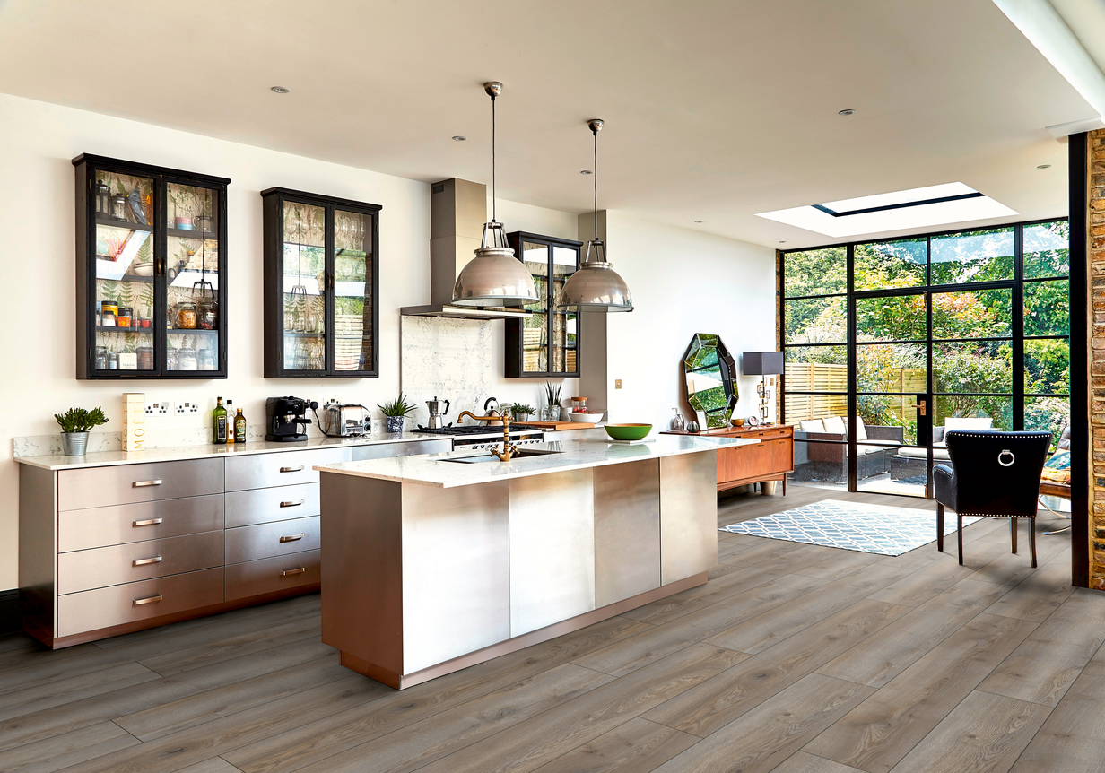 Kronotex Mammut Plus 40762 Mountain Oak Titanium Laminatgulv