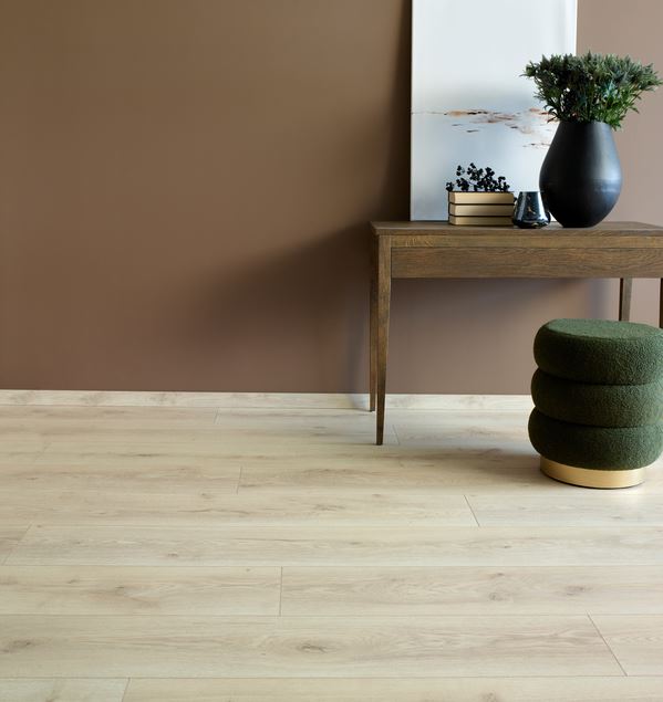 Moskus XL Sand Eik Laminatgulv