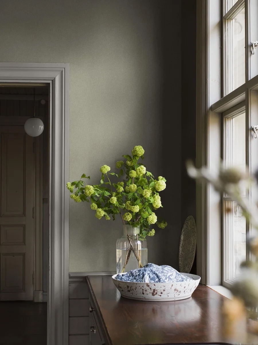 Boråstapeter Canvas Olive 6130