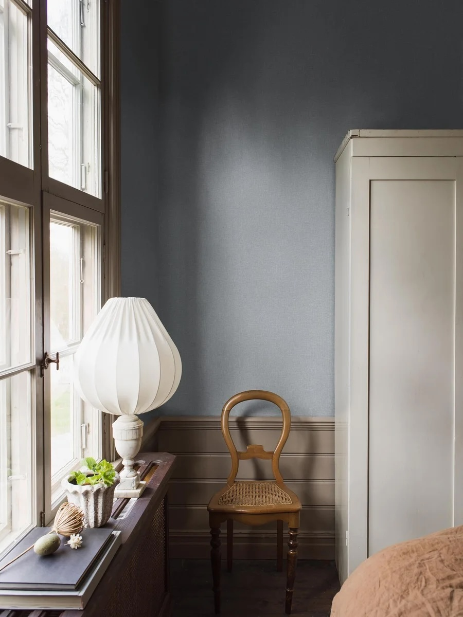 Boråstapeter Canvas Blue 6133