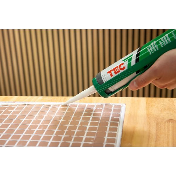 Novatech Tec7 Lim / Tett / Fugemasse Hvit 310 ml