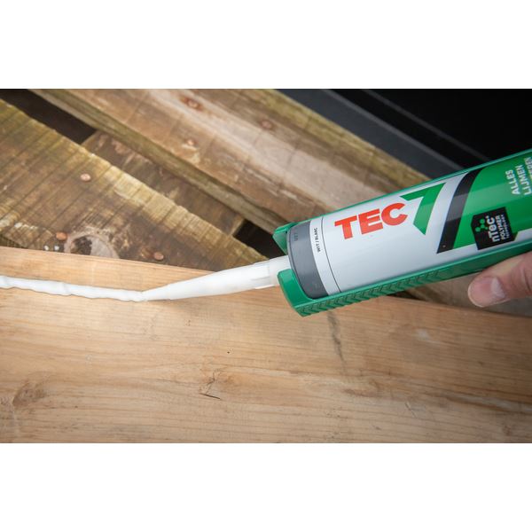 Novatech Tec7 Lim / Tett / Fugemasse Hvit 310 ml