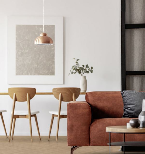 Gerflor Virtuo 55 Rigid Acoustic Blomma Natural Herringbone Klikkvinyl