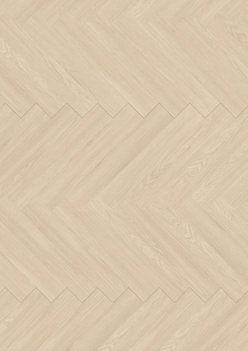 Gerflor Virtuo 55 Rigid Acoustic Blomma Cream Herringbone Klikkvinyl