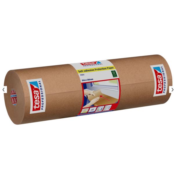 Tesa Beskyttelsespapir Selvklebende M 300mmx50m