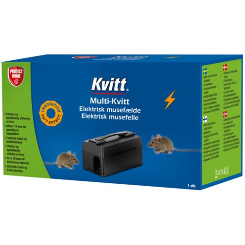 SBM Life Science Elektrisk Musefelle Multi-Kvitt