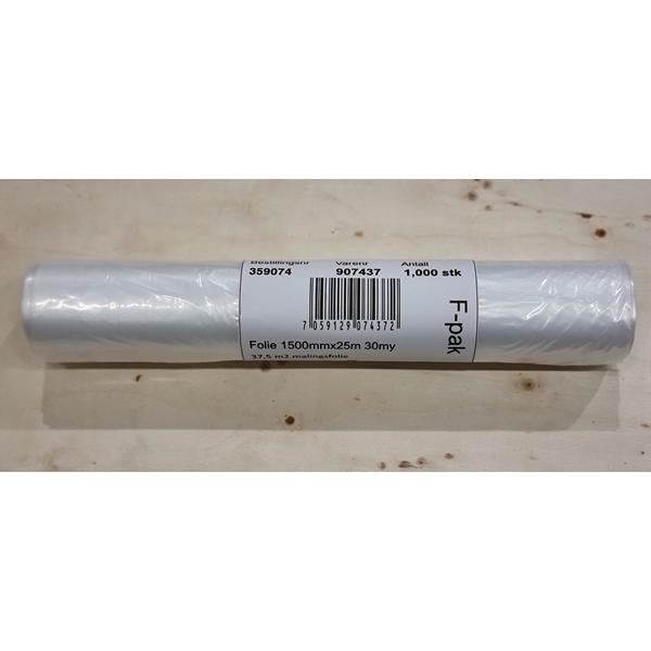 Dekkfolie 30MY - 1,5 x 25 m