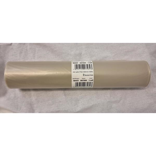 Avfallsekk Proff Klar 77x130 cm 70MY 160 l