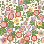 Boråstapeter Happy Hollyhocks 9171