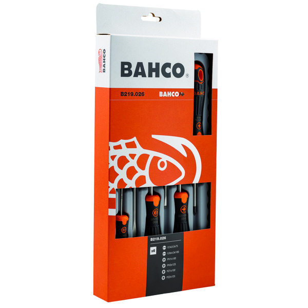 Bahco Skrutrekkersett 6 deler