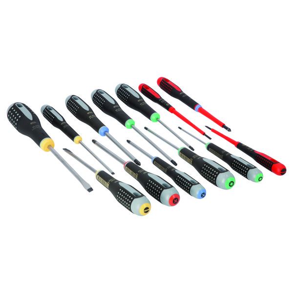 Bahco Skrutrekkersett Ergonomisk - 13 deler