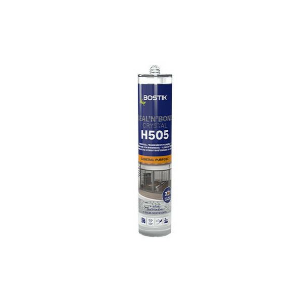Bostik Monteringslim H505 Chrystal Transparent 290ml