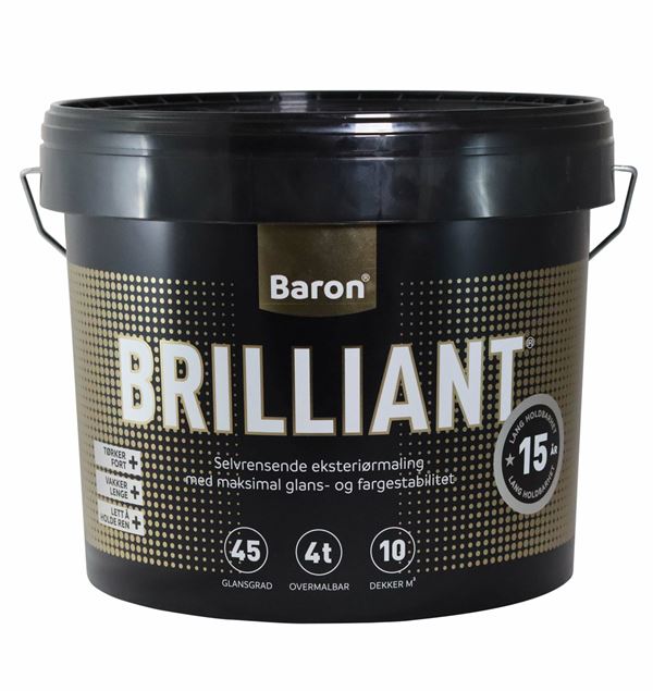 Baron Brilliant Hvit - base 9 l