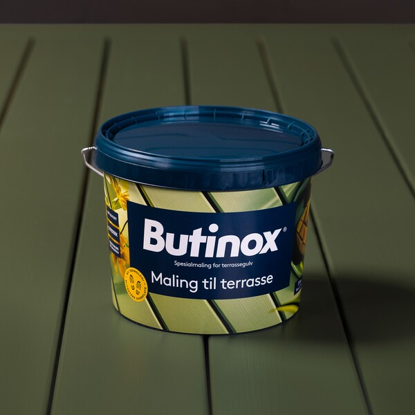 Butinox Maling Til Terrasse Klassisk Hvit 2,7 l