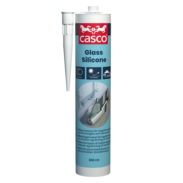 Casco Silikon Glass Klar 300 ml