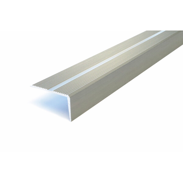 D-profile Trappenese 42X22mm Nordic Grafit 3m
