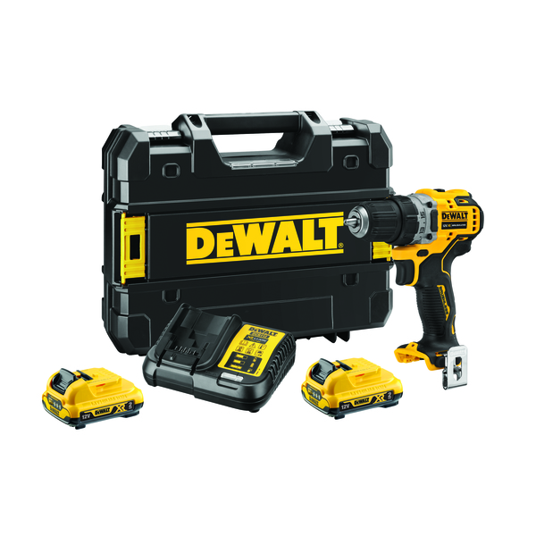 DeWalt Drill XR Kompakt 12V 2X2,0AH