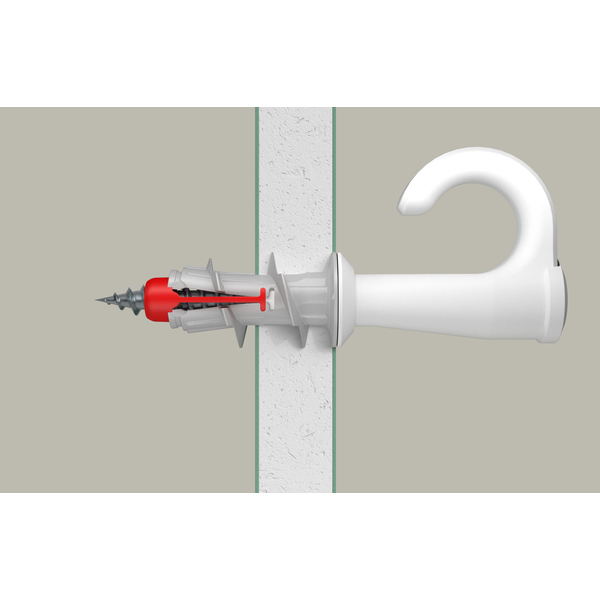 Fischer Rundkrok Easyhook Duopower 6X30 BK a' 6stk