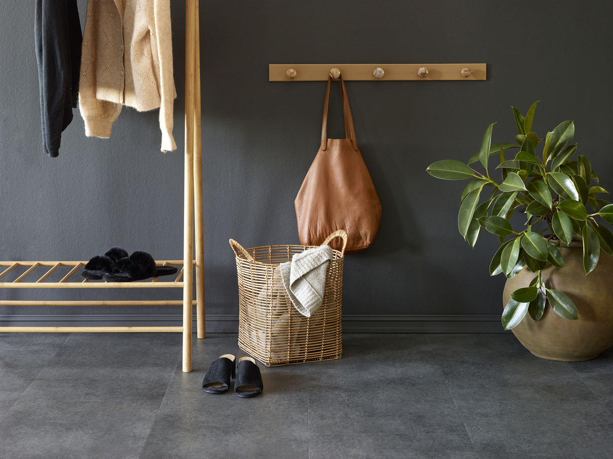 Aspecta Rigid Tile Concrete Lead Klikkvinyl